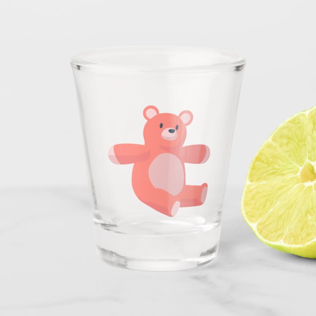 big bear shot glass (Front)