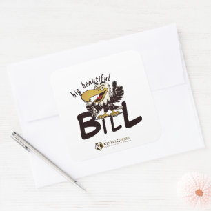 BIG BEAUTIFUL BILL SQUARE STICKER