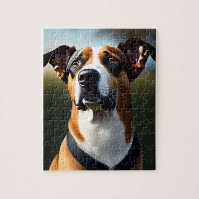 Big Beautiful Dog Jigsaw Puzzle (Vertical)