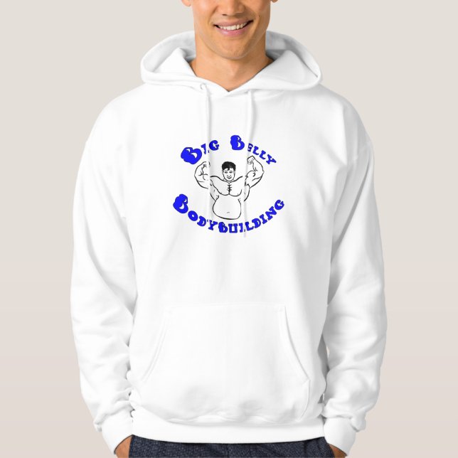 Big Belly Bodybuilding Hoodie (Front)