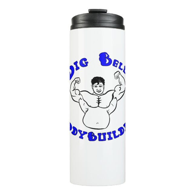 Big Belly Bodybuilding Thermal Tumbler (Front)