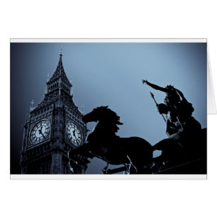 Big Ben and Boudica Statue