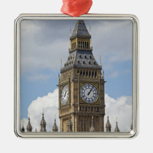 Big Ben and Houses of Parliament, London, Metal Ornament