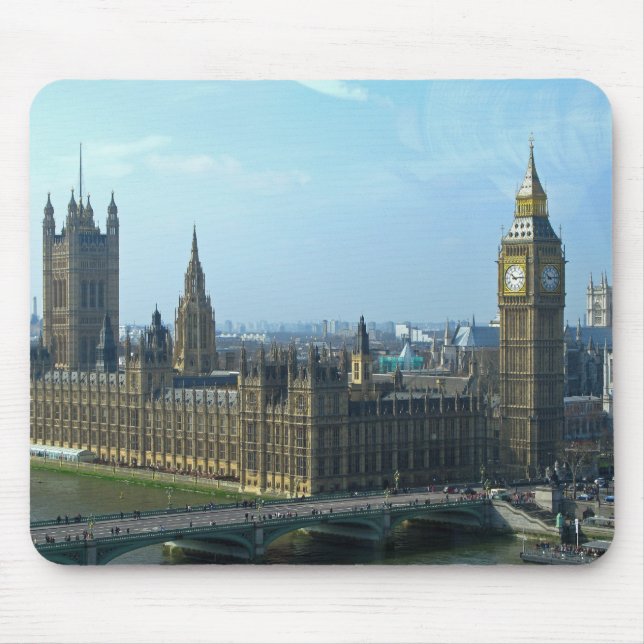 Big Ben and Houses of Parliament - London Mouse Pad (Front)