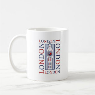 Big Ben Clock Tower British Landmark Design Coffee Mug
