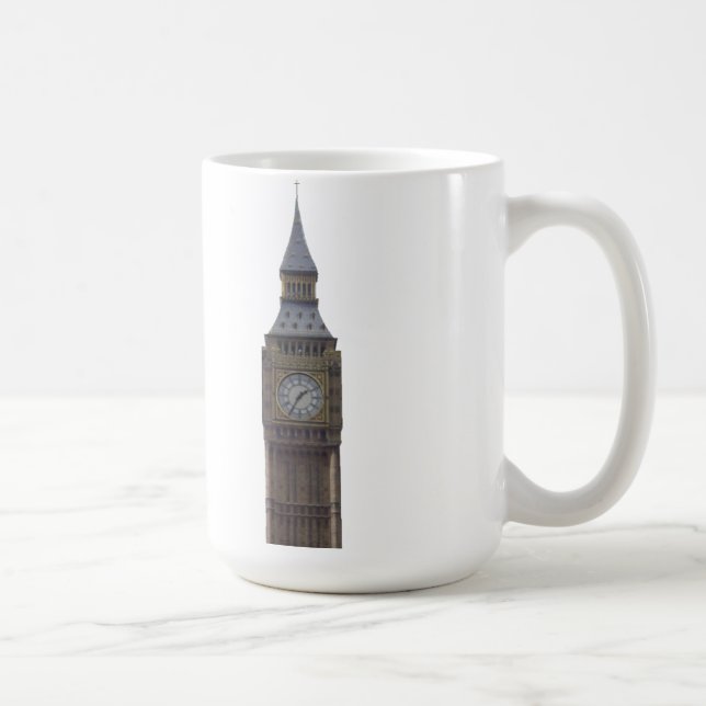 Big Ben Clock Tower: Coffee Mug (Right)