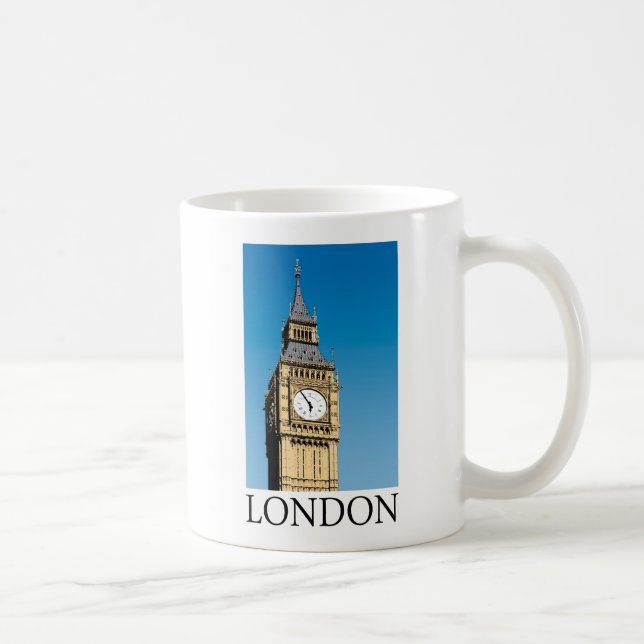 Big Ben Clock Tower Coffee Mug (Right)