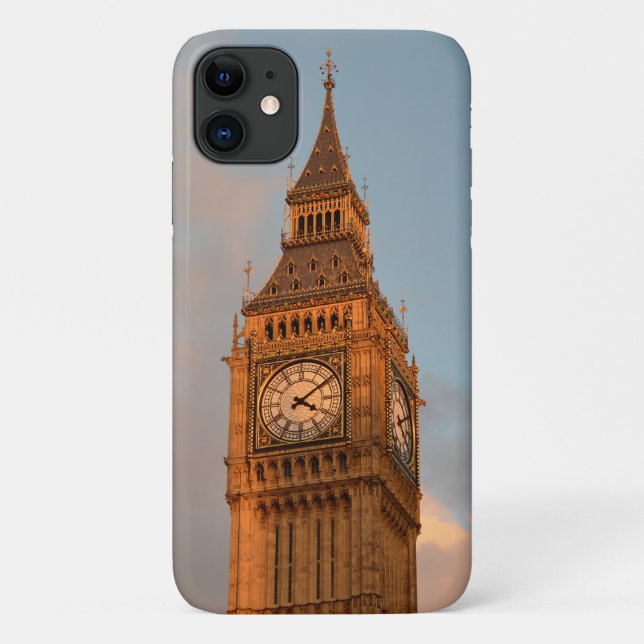 Big Ben clock tower in London Case-Mate iPhone Case (Back)