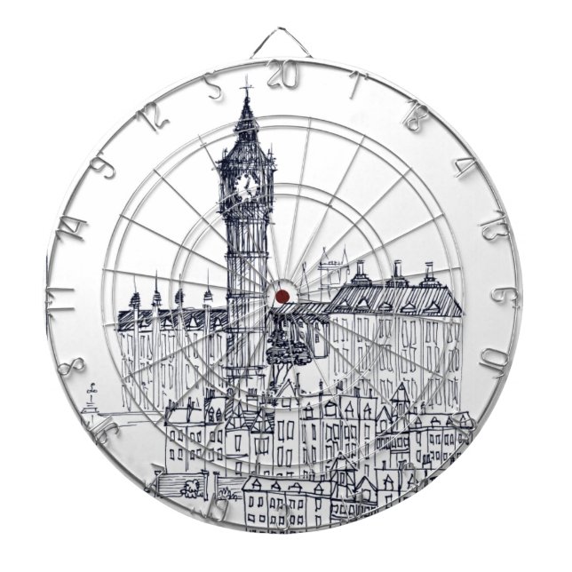 Big Ben Dartboard (Front)