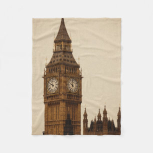 Big Ben Fleece Blanket