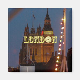 Big Ben Houses of Parliament London Magnet