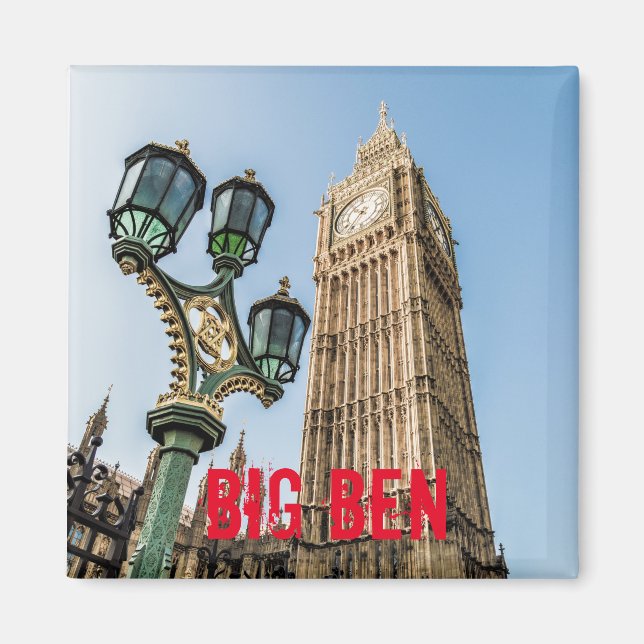 Big Ben in Westminster London gift Magnet (Front)