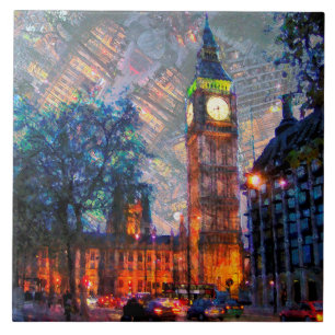 Big Ben London Ceramic Tile