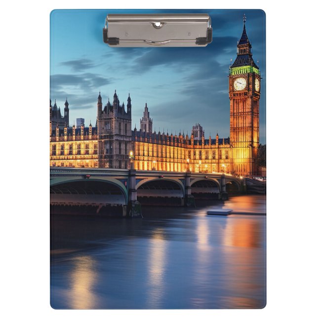 Big Ben, London. Clipboard (Front)