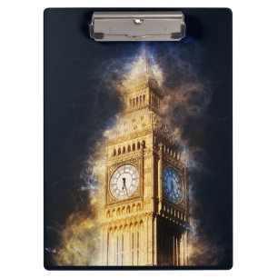 Big Ben London Clipboard