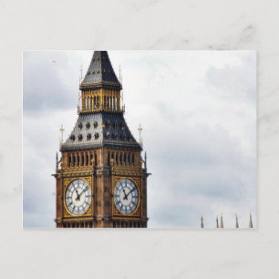 Big Ben London Clock Towers And Westminster Abbey Postcard