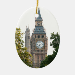 Big Ben London England Ceramic Ornament