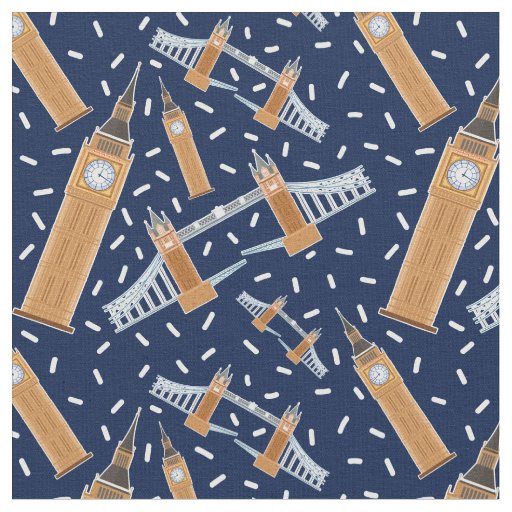 Big Ben London England Fabric Zazzle