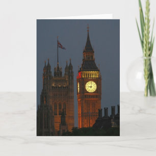 Big Ben-London-England Holiday Card