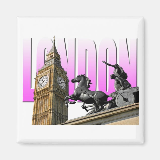 Big Ben-London-England Magnet (Front)