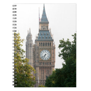 Big Ben London England Notebook