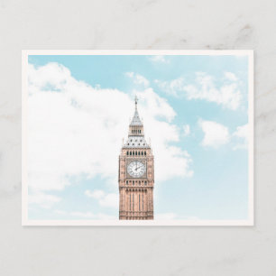 Big Ben London England Parliament Travel Photo  Postcard