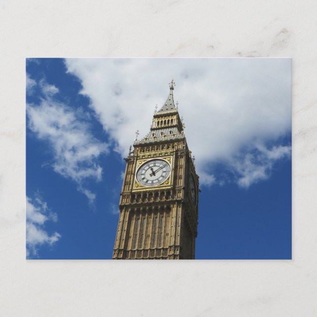 Big Ben, London, England Postcard (Front)