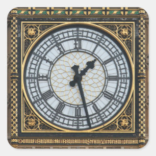 Big Ben, London, England Square Sticker