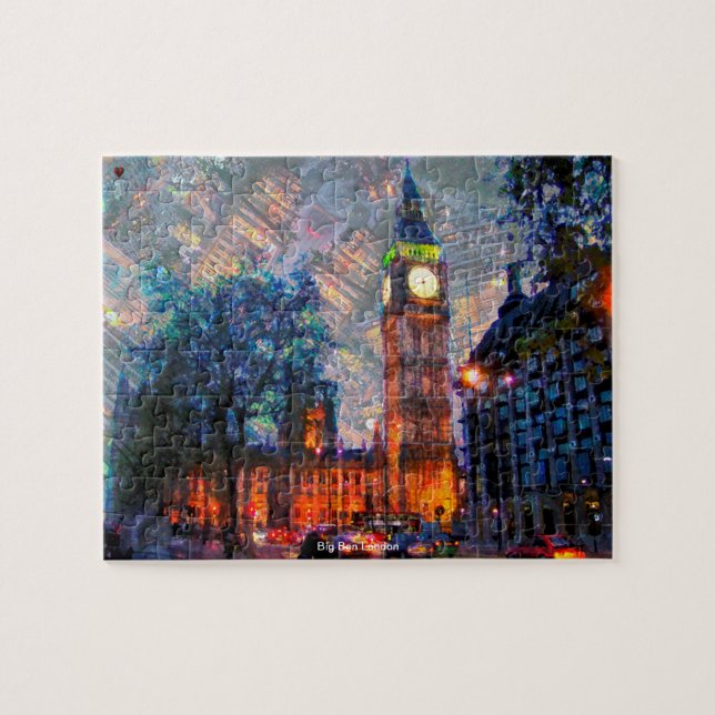 Big Ben London Jigsaw Puzzle (Horizontal)