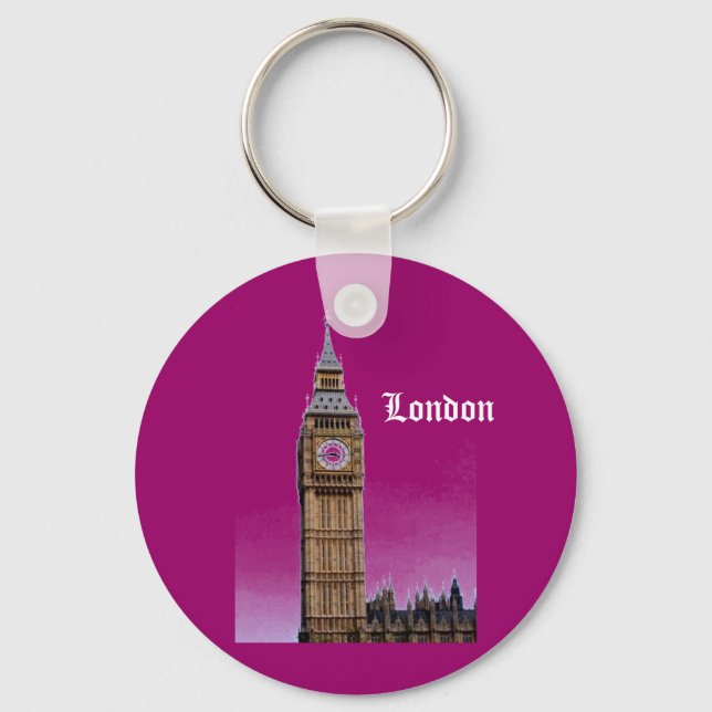 Big Ben - London Key Ring (Front)