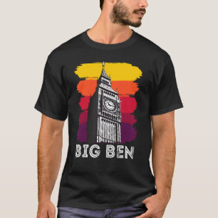 Big Ben London Landmark Sightseeing In England T-Shirt