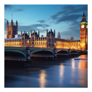 Big Ben, London. Photo Print