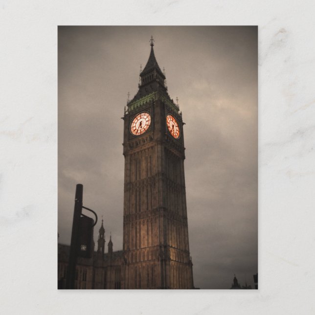 Big Ben, London Postcard (Front)