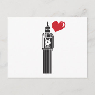 BIG BEN LONDON POSTCARD