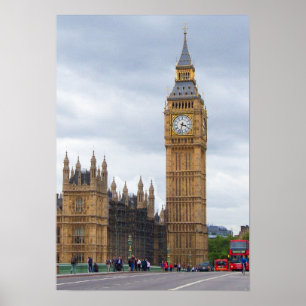 Big Ben, London Poster