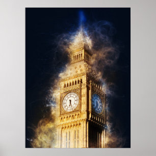 Big Ben London Poster