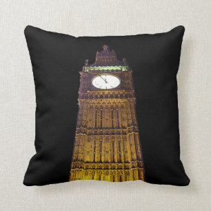 Big Ben, London (poster edge effect) Cushion