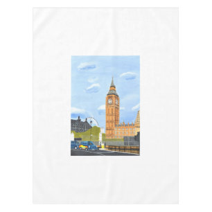 Big Ben London tablecloth