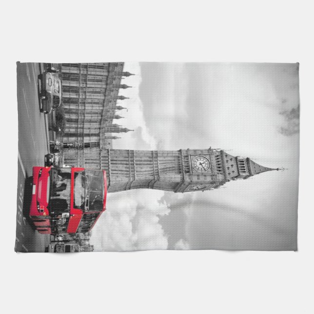 Big Ben London Tea Towel (Horizontal)