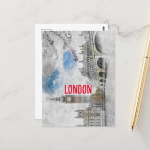 Big Ben, London, United Kingdom Postcard