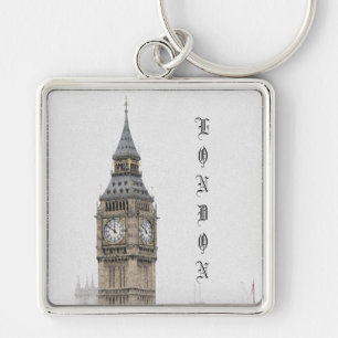Big Ben London (Watercolour) Key Ring