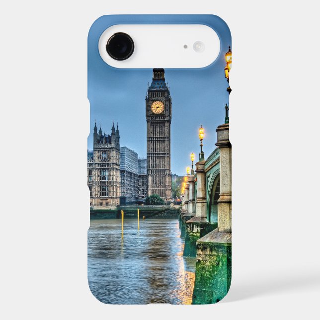Big Ben on the Thames Case-Mate iPhone Case (Back)