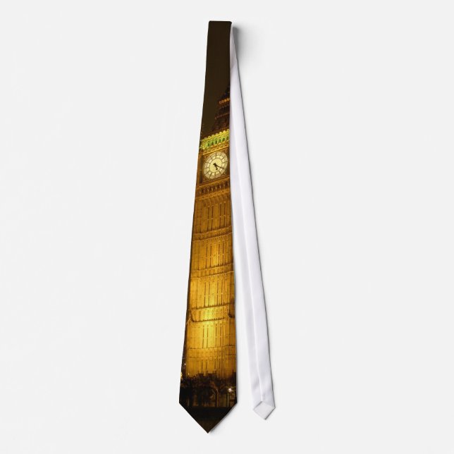 Big Ben ticks Goodnight Tie (Front)
