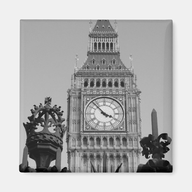 Big Ben Tower Magnet (Front)