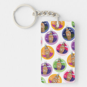 Big Ben Westminster Clock Tower Key Ring
