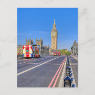 "Big Ben" Westminster, London UK Postcard