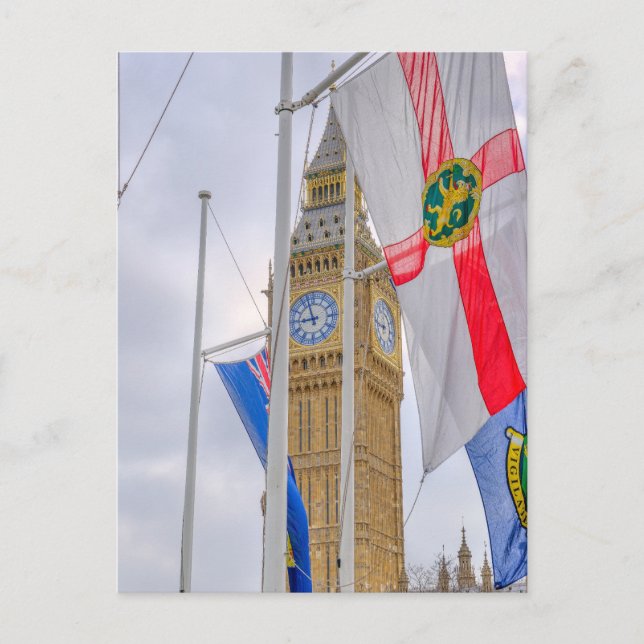 "Big Ben" Westminster, London UK Postcard (Front)