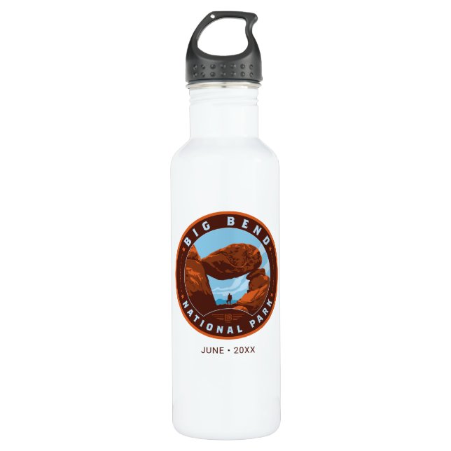 Big Bend National Park 710 Ml Water Bottle (Front)