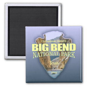 Big Bend National Park (arrowhead) Magnet