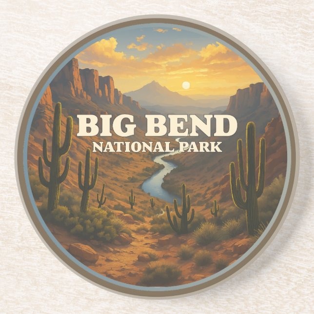 Big Bend National Park Coaster (Front)